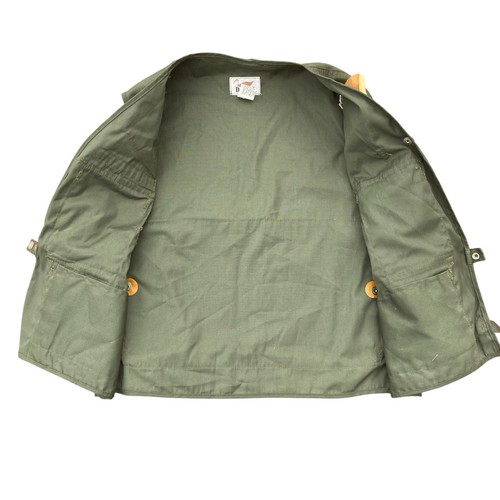 Duxbak Vintage Wading Vest Canvas Small Olive Green Fishing Made In USA Utility - Picture 4 of 9