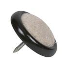 Magic Sliders 4Pk 1-1/4" Nl Crpt Glide