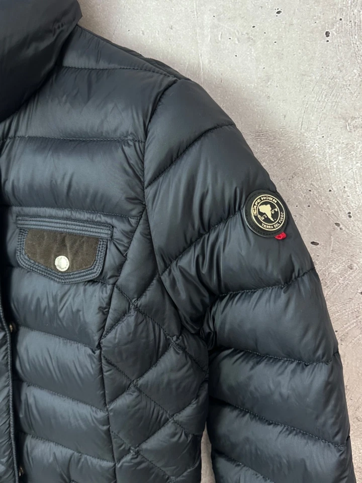 Chaqueta acolchada negra acolchada con cremallera Cape Horn para mujer talla 42 Foto 3 de 4