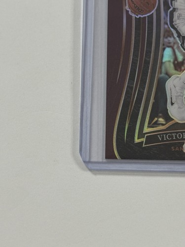 2024-25 Select Victor Wembanyama Mezzanine #309 SP Maroon Prizm /85 Spurs - Picture 6 of 10