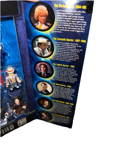 Doctor Who The Eleven Doctors Micro Figuren Set komplett neu im Karton - Bild 9 von 11
