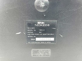 Neo Geo AES Console SNK All included & Rom Cartridge (Shodown 1) Tested