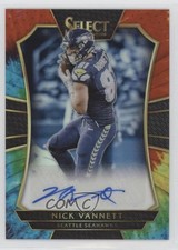 2016 Panini Select Rookie Signatures Tie-Dye Prizm /25 Nick Vannett Auto RC