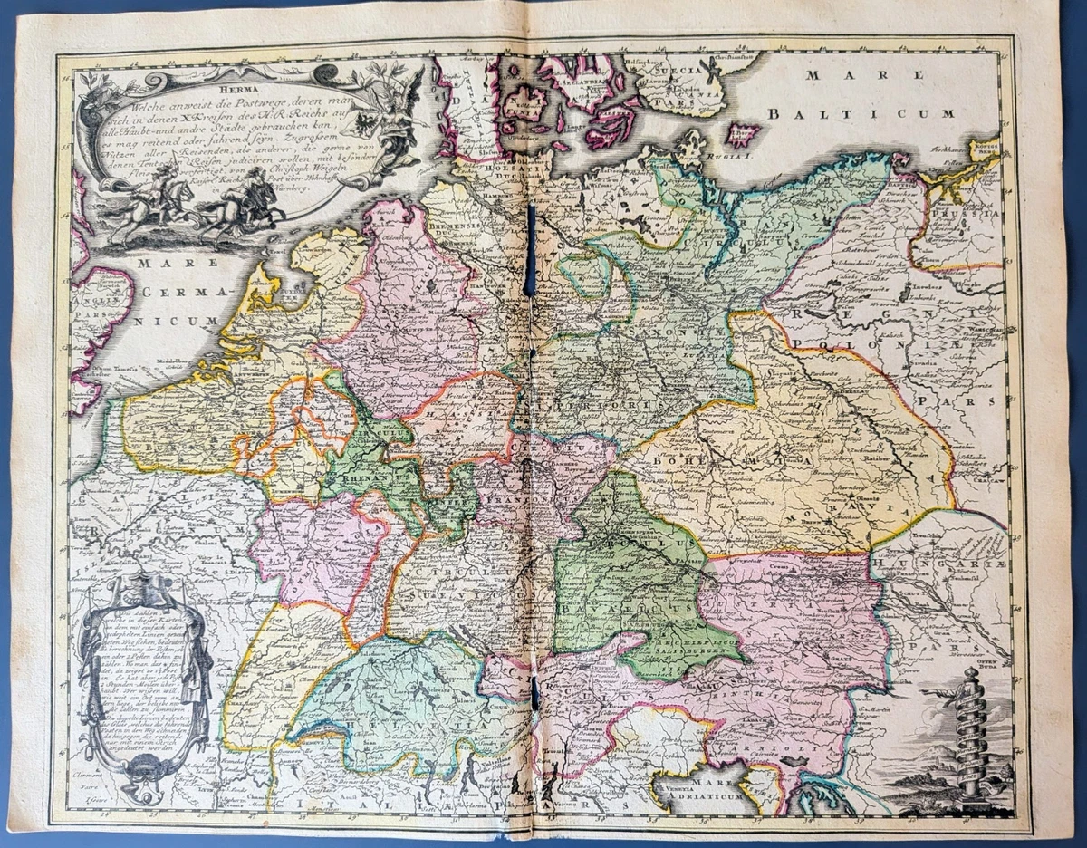 古董欧洲地图、地图册1700-1799 日期范围奥地利| eBay