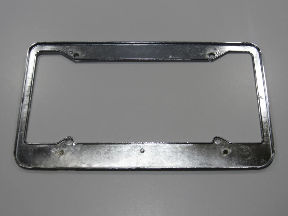 超罕见 NOS Glendale Speed Center CA 金属车牌车架标签夹 — 第 4/4 张图片