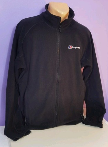Schwarz Berghaus Fleece Herren Medium durchgehender Reißverschluss  - Bild 4 von 13