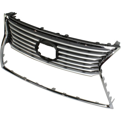 #ad #ad Grille For 2013 2016 Lexus LS460 LS600h Chrome Shell w Black Insert Plastic $167.00