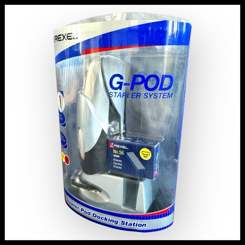 Sistema de grapadora Rexel Acco G-POD No. Estación de acoplamiento 56 grapadoras Pod NUEVA RARA - Imagen 8 de 12