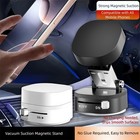 Support Téléphone Magnétique Aspirateur Pliable Support Voiture Rotation 360