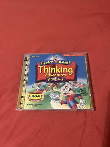 Reader Rabbit Thinking Adventures Alter 4-6 PC Spiel Bildung ADAPT