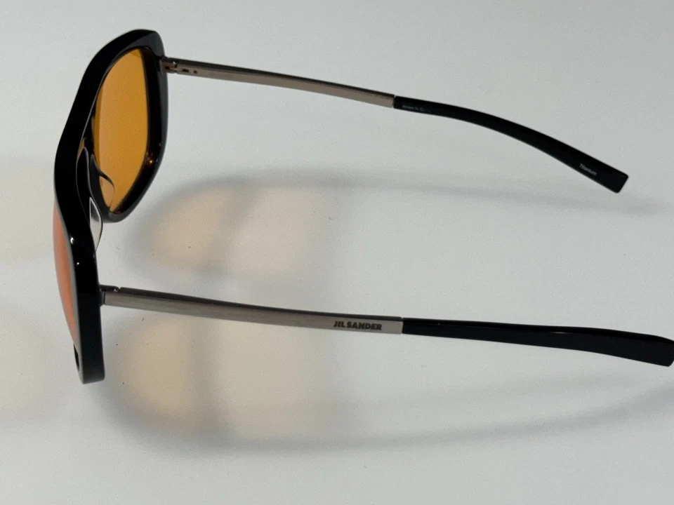 Gafas de sol Jil Sander J 3000 A 145 TITANIO de colección raras lentes naranja coleccionar Foto 3 de 4