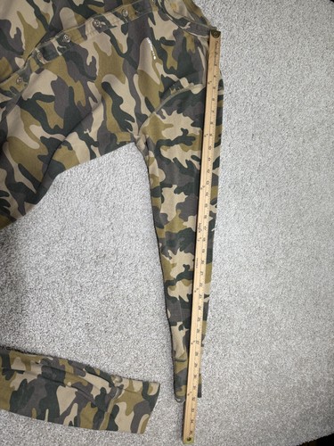 CARHARTT Camo One Piece UNION SUIT Long Johns Men's XL Base Layer Pajamas - Picture 10 of 14