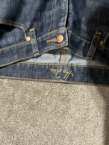 The Diva Old Navy Damen Jeans Größe 8 lang niedrig geschnitten 32 x 31 blau - Bild 5 von 7