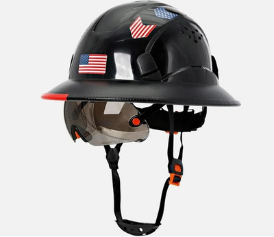 #ad #ad Full Brim Hard Hats Construction OSHA Approved with Visor choose Your Color $27.99