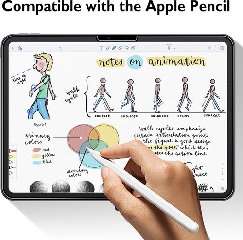 Mothca Vetro Opaco Protezione Schermo per iPad Pro 11 Pollici M4 2024 (5a Generazione) +...  - Foto 6 di 6
