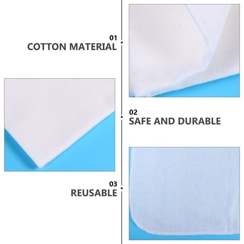 5 Pcs Pure Cotton Gauze Cheese Muslin Making Supplies Tofu Cheesecloth - Imagen 6 de 12