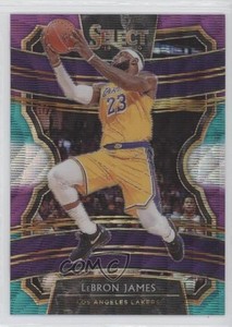 2019-20 Panini Select Concourse Tri-Color Prizm LeBron James #47