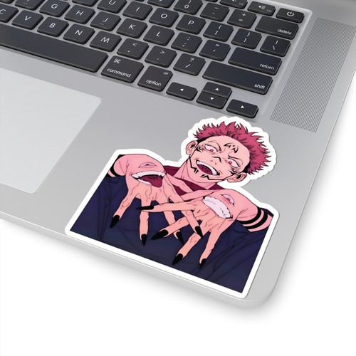 Sukuna Kiss-Cut Sticker Jujutsu Kaisen Anime Manga Japanese Laptop Vinyl Decal - Picture 5 of 14