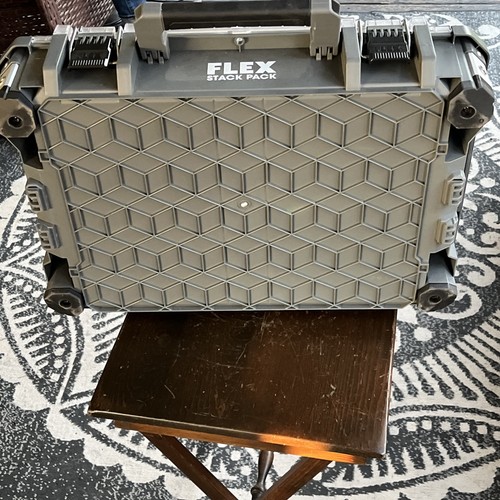 FLEX STACK PACK - Gray W/ Clear Top - Job Site Organizer Box FS1301 - 22”x15.5” - Picture 23 of 24