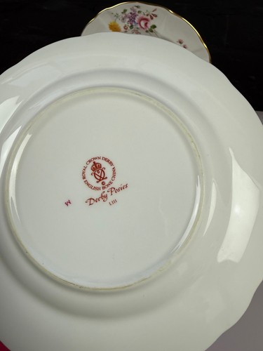6 x Royal Crown Derby Posies Salad Plates 8.5" Wide 9 Sets Available - Picture 8 of 9