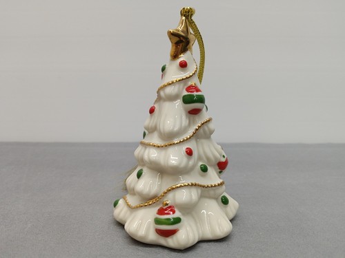 Lenox *Very Merry* Christmas Tree Ornament Porcelain Holiday 24k Accents & Star - Picture 3 of 10