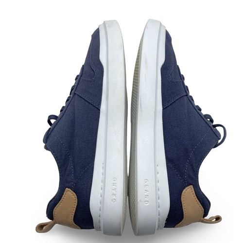 Scarpe da uomo Cole Haan Grand Pro Rally Blues sneakers casual comode taglia 8M - Foto 9 di 11