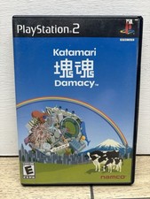 Katamari Damacy Sony PlayStation 2 PS2 2004 Cib Tested Black Label See Desc