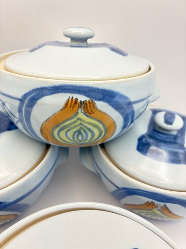 4 Buchan Ware Schottische Keramik Suppe/Servier Deckel Schüssel 228 - Bild 5 von 20