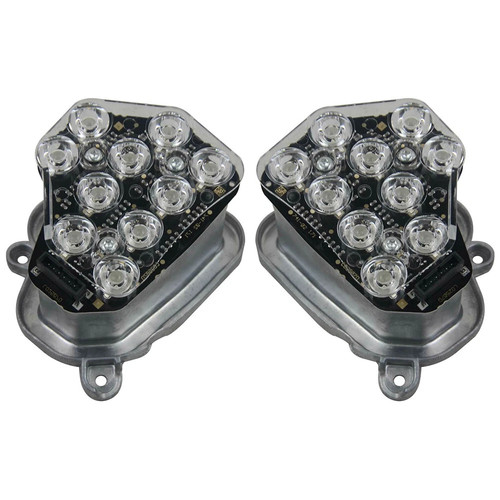 2pcs Left+Right Turn Signal LED Indicator Module For BMW 5 Series 528i 535i 550i - Foto 3 di 7