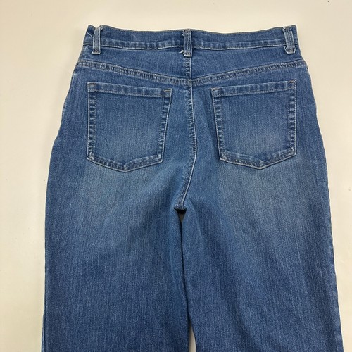 Gloria Vanderbilt Amanda gerades Bein Damengröße 6 dunkelblau Denim Jeans - Bild 5 von 5