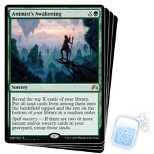 ANIMIST'S AWAKENING X4 Magic Origins ORI Magic MTG MINT CARD