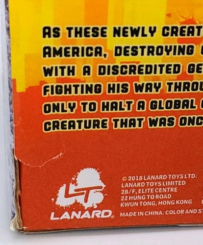 SIGILLATO Rampage The Movie Big City Brawl soggetto genetico: Ralph Lanard Walmart - Foto 8 di 10