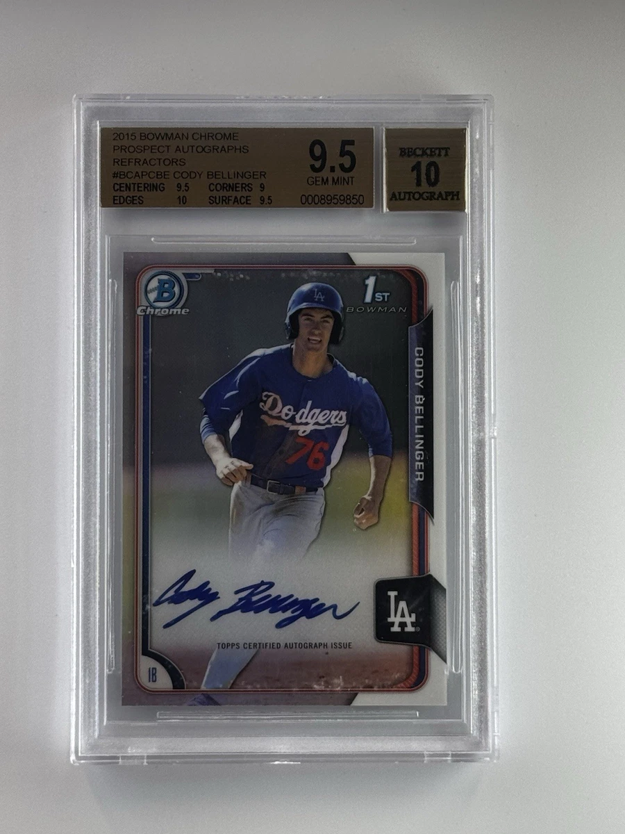 Bowman Cody Bellinger Baseball Sports Trading Cards & Accessories