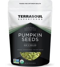 Terrasoul Superfoods Organic Pumpkin Seeds, 2 Lbs - Premium Quality, Shelled, Ra 14.93 per gallon