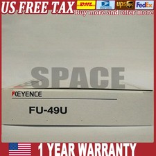 New Keyence FU-49U Fiber Optic Sensor FU49U In Box 1PC  US Free TAX