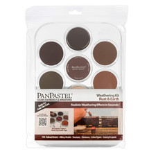 Panpastel Artist Pastels by GOLDEN, Rust  Earth Set, 7 Color, Kitchen