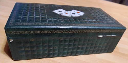 Scatola Con Fiches Vintage Anni 60/70 Modiano Dal Negro Gioco Carte - Imagen 8 de 10