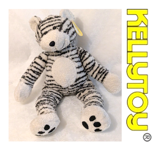 Peluche Kellytoy RARO Vintage Tigre Blanco 24" 2002 - Imagen 1 de 6