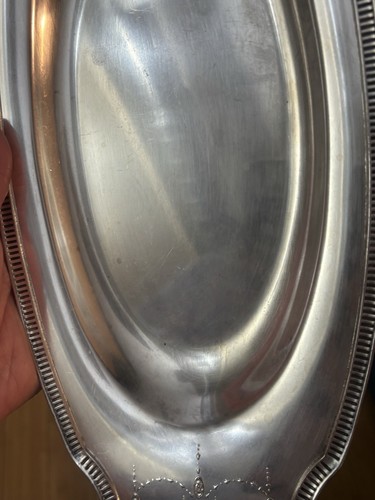 x4 Community Silver Plate Grosvenor x2 11947 + x2 11950 Oval Trays AS IS READ - Picture 7 of 23