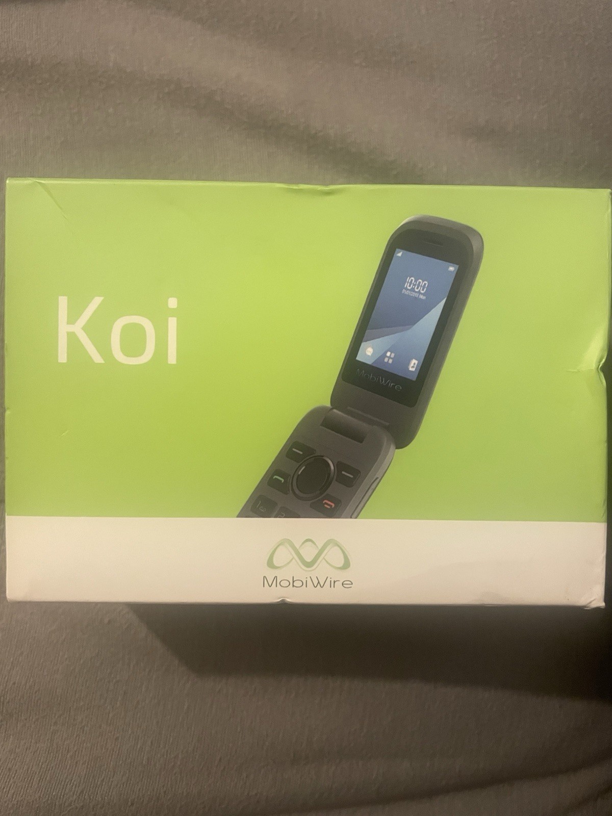 Mobiwire Koi Mobile Phone Flip Fold Black