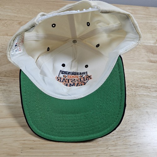 VTG San Diego Padres Hat Cap Mens White Blue Snapback 1992 All Star Game SGA 90s - Picture 6 of 8
