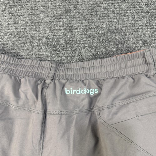 Birddogs Shorts Herren XL lang grau integriertes Innenfutter Kordelzug Reißverschlusstaschen sportlich - Bild 9 von 9