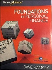 FOUNDATIONS IN PERSONAL FINANCE (FINANCIAL PEACE SCHOOL By Dave Ramsey BRAND NEW