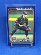 2024 Topps Update Series Royal Blue Santiago Espinal #US307 Cincinnati Reds