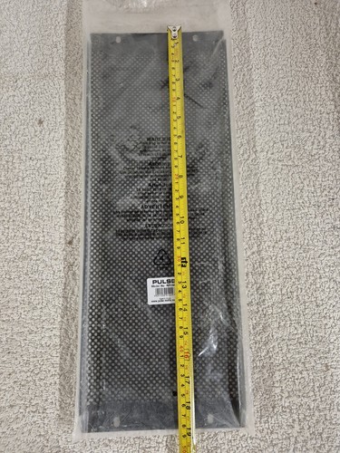 Brand New Vented Mesh Blanking Panel/Plate Solid Steel - Bild 3 von 4