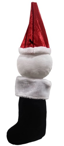 Nightmare Before Christmas Disney Jack Skellington Plush 20" Christmas Stocking - Picture 5 of 7
