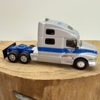 New ListingDiecast Semi Truck Winston Steel Inc. Volvo Engine Silver & Blue Truck Only