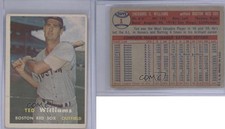 1957 Topps Ted Williams #1 HOF