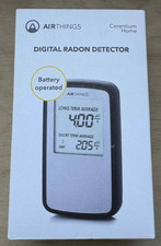 AIRTHINGS Radon Gas Detector -  in Bq/m, Grey - Corentium Home - Open Box
