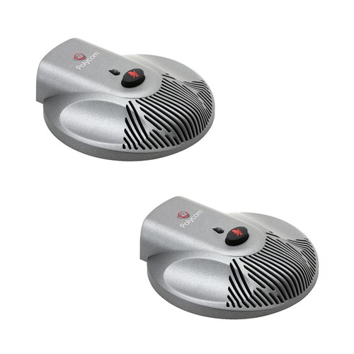 Polycom Soundstation 2 EX Analoges Konferenztelefon mit 2 Zusatzmikrofonen - Bild 3 von 3